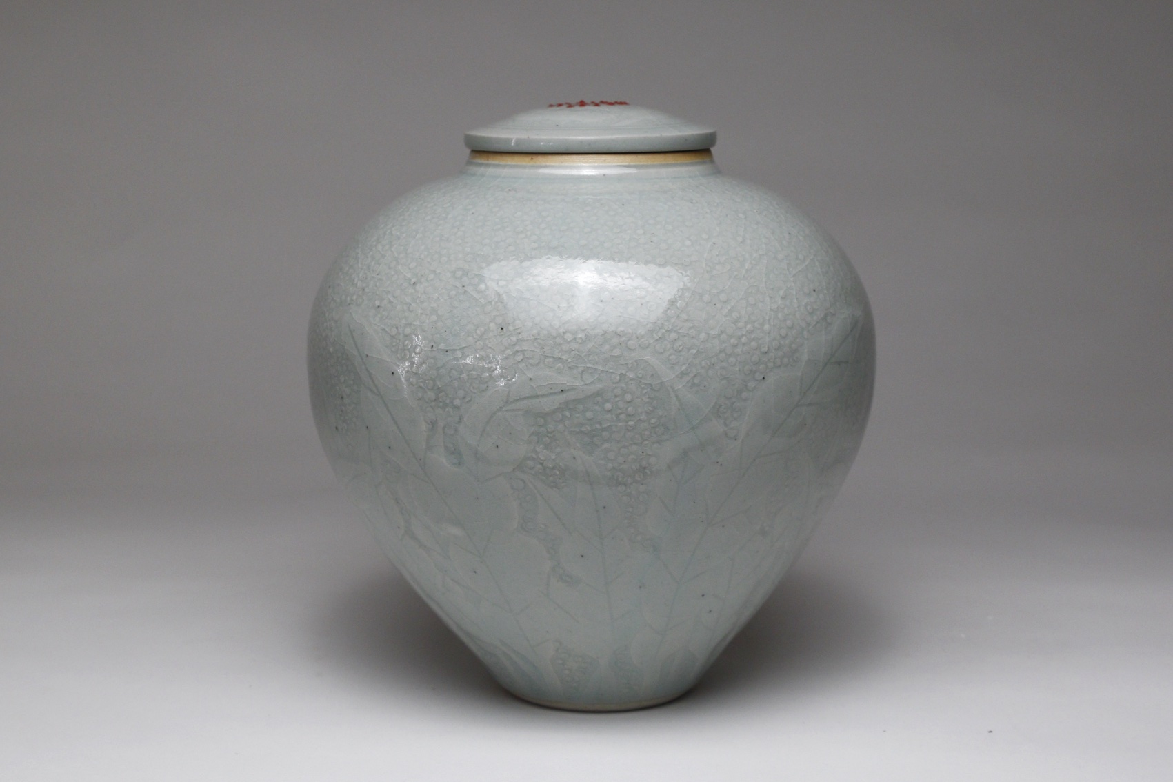 lidjarcarvedceladonblue